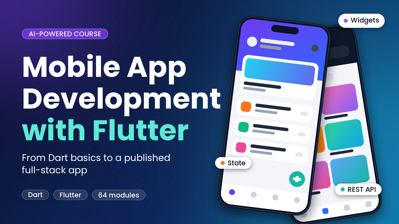 AI-Powered Mobile App Development with Flutter course