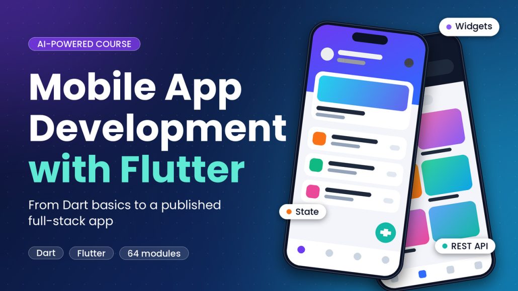 AI-Powered Mobile App Development with Flutter course from Tutajua Academy